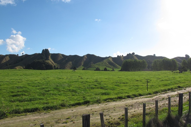 Les paysages vallonnés de la région.