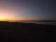 Le soleil se couche à Saunders Beach, lieu du crime. La n…