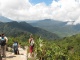 Vue en chemin. C'est beau! Nous avons droit à une superbe…