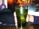Fidèle à mes habitudes, je me paye un drink vert!